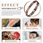 Jecanori Pure Copper Bracelets for Women,Ultra Magnetic Bracelets for Women with 3500 Gauss Magnets,Crystal Mother's Day Jewelry Gift, Sizing Tool - Image 5